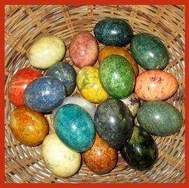 Stone Egg Collection, there are tiny ones too 