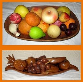 Stone Fruit and Wooden Fruit 