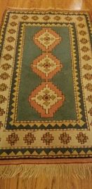 5' Turkish copy of a Caucasian rug
