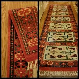 10' multiple person prayer rug, hand-knotted wool from Oman/Turkey