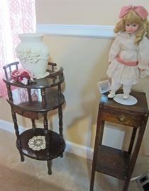 Antique stand and more decorative items