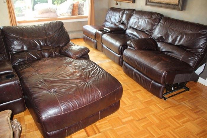 Four Piece Sectional Recliner