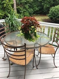 Patio Table and four chairs