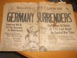 VINTAGE WWII NEWSPAPER