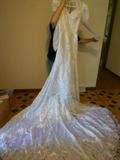 BEAUTIFUL BEADED WEDDING DRESS