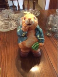 Beatrix Potter Peter Rabbit Cookie Jar   https://ctbids.com/#!/description/share/33823
