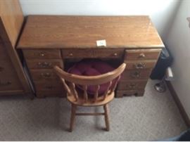 Desk by DMI Furniture with Chair      https://ctbids.com/#!/description/share/33872