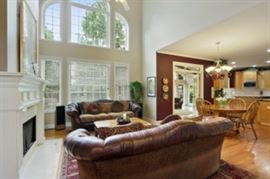 leather sofas, Bradington