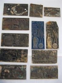 Vintage Coca Cola printing plates