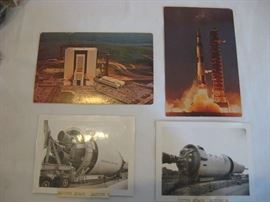 Photographs and  poSt cards of The Saturn V