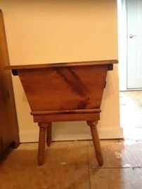 antique sewing stand