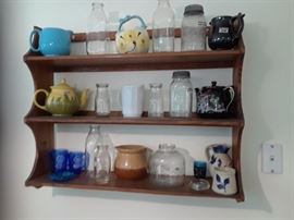 pottery, jars, milk bottles and more