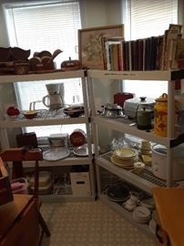 Lots of kitchen items.