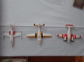 Vintage Cragstan diecast airplanes