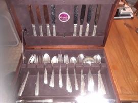 Sterling silver flatware pattern camellia 