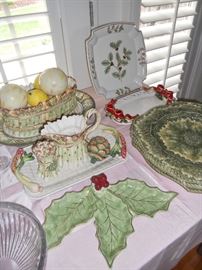 Lovely Fitz & Floyd serving pieces