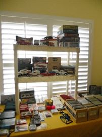 CD's, DVD's, LP's, toys and games--lots of WIX collectibles