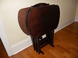 Set of 4 snack trays