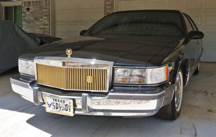 1995 Cadillac Brougham with approx 3000 miles - we will be taking sealed bids on the car and WILL NOT be sold prior to the sale