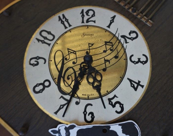 Sessions guitar clock
