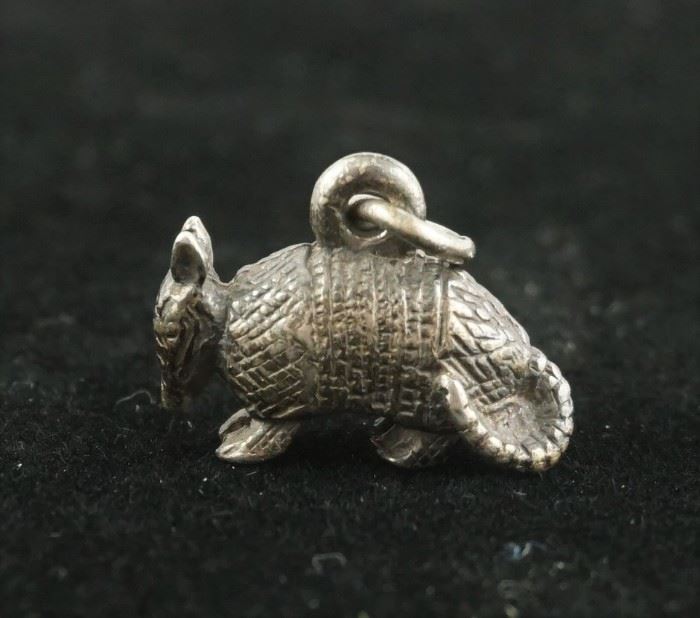 James Avery retired sterling armadillo charm 