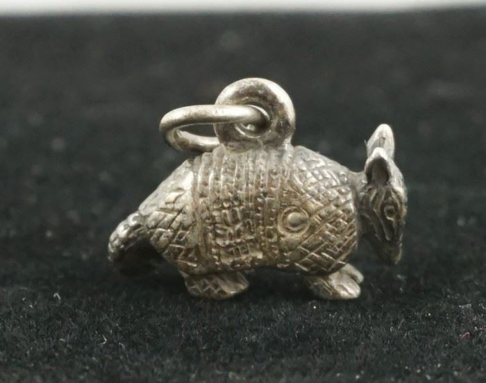 James Avery retired sterling armadillo charm 