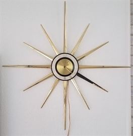 Robert Shaw retro starburst clock
