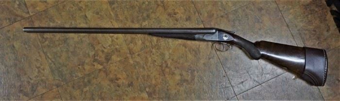 W.W. Greener SxS shotgun