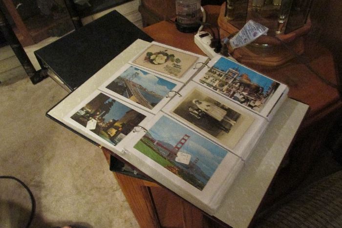 postcards whole binder