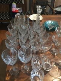 nice collection of Lennox crystal