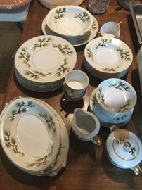 Narumi Shasta Pine china - roughly 7 place settings - 40 pieces