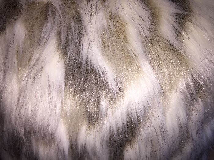 6 FAUX FUR PILLOWS: Buy two, four or six: 18" x 18"