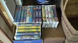 Disney VHS movies