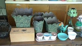 Tin home decorations