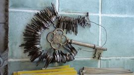 Antique keys