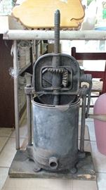 Antique sausage stuffer