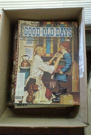 Good Old Days magazine collection from 1980's