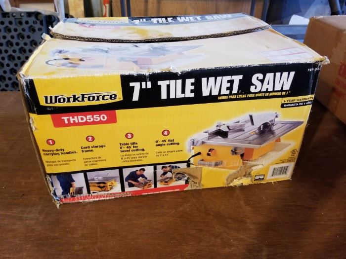 tile wet saw