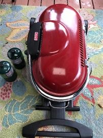 Portable Coleman BBQ Great for tailgating!