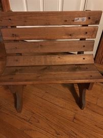 Toddler Size Bench