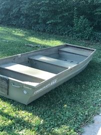 10’ Aluminum Flat Bottom Boat