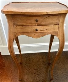 46. Pair of 1940's Italian Side Tables (17'' x 12'' x 28'')