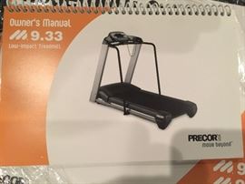 99. Precor 9.33 Low-impact Treadmill