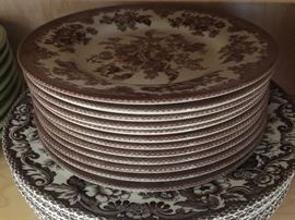 89. 12 Royal Stafford Salad/Dessert Plates
