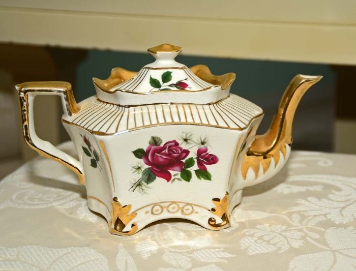 One of more than 15 teapots