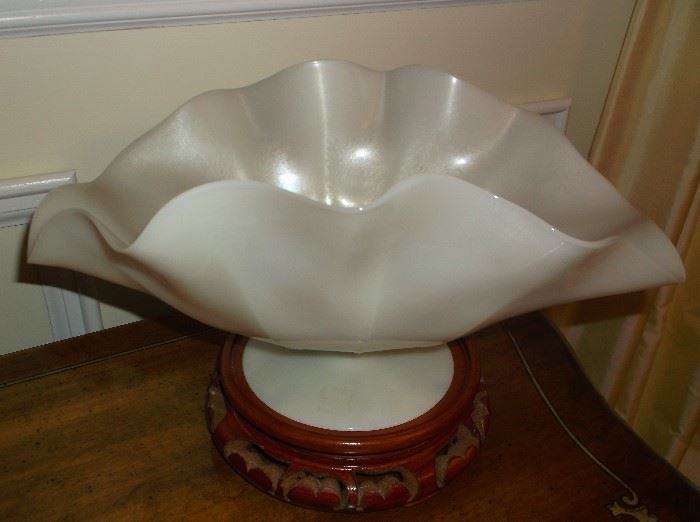 Steuben Ivorine bowl