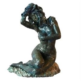 G. Danti Mid Century Modern Female Sculpture