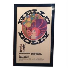 Vintage Movie Reproduction Poster, "Hello Dolly"