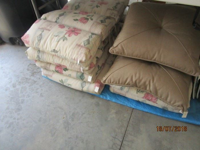 Patio chair cushions