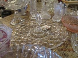 Fostoria tidbit plate